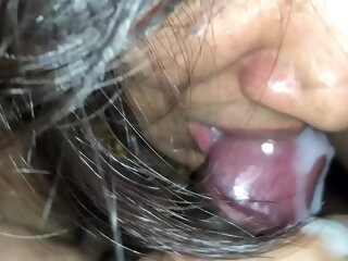 sexiest indian sprog closeup horseshit sucking upon sperm in mouth
