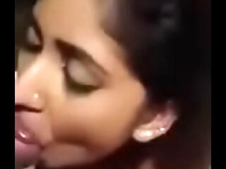 Desi indian Couple, Sweeping sucking learn of groove on lollipop